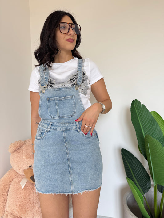 Salopette jeans