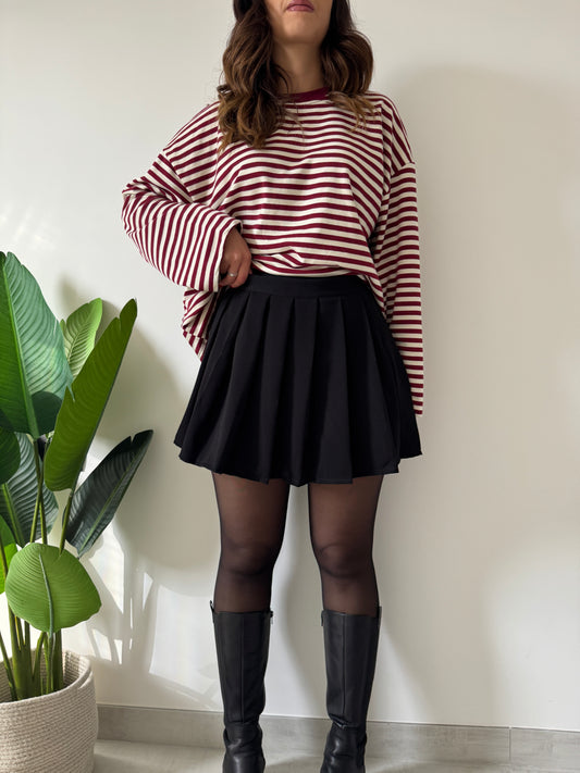 Gonnellina a ruota nera