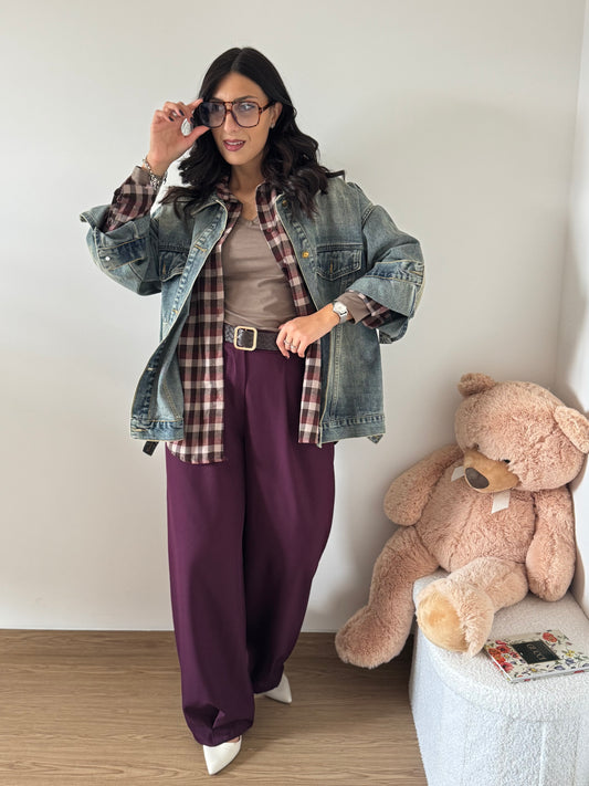 Pantalone Olly bordeaux