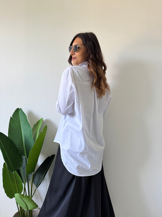 Camicione over bianco