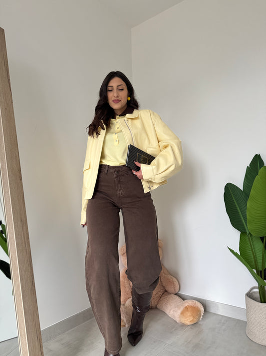 Bomber ecopelle Lumina