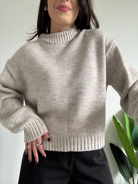 Pull treccia Lumina