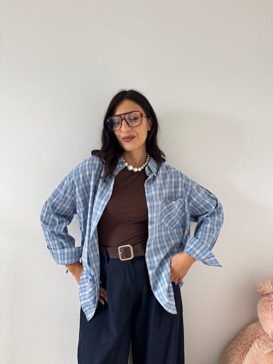 Camicia Monique celeste