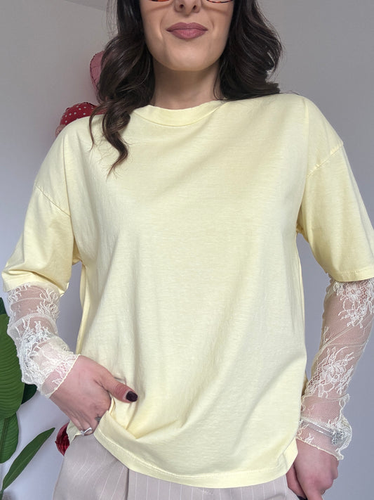 T-shirt pizzo Susy Mix