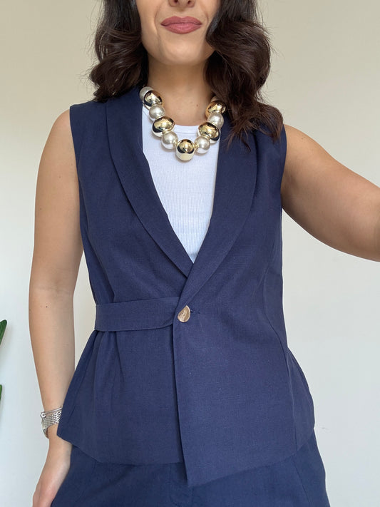Gilet Lumina blu