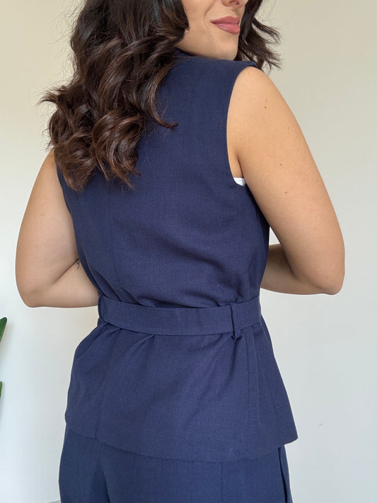 Gilet Lumina blu
