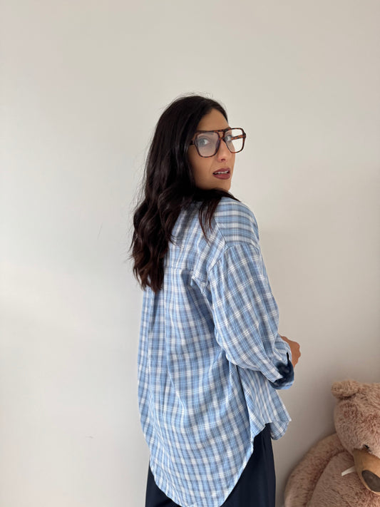 Camicia Monique celeste