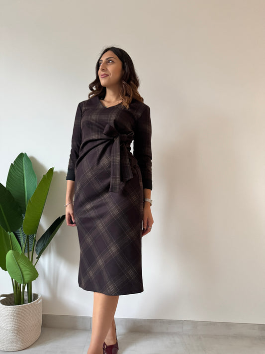 Abito Susy Mix quadri