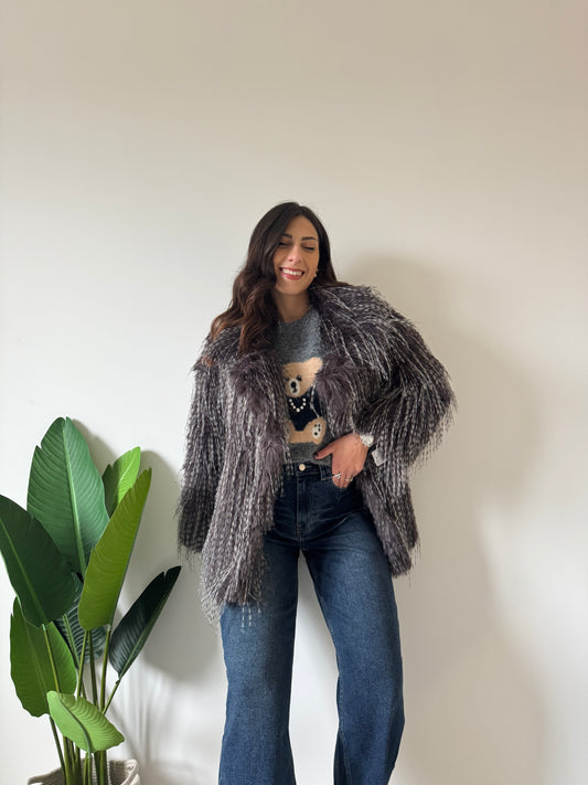 Eco-pelliccia olivia